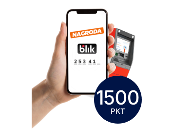 Czeki Blik o wartości 1000 zł